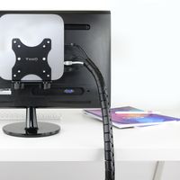 Miniatura 6 de Organizador de cables flexible 25mm 1 m.