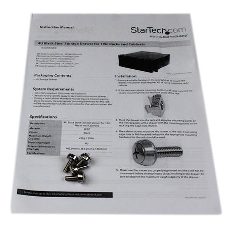 4U Storage Drawer for 19" Racks/Cabinets - Imagen 5 de 5 4U Storage Drawer for 19" Racks/Cabinets - Imagen 5 de 5