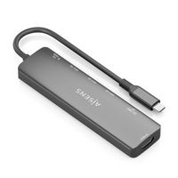 Miniatura 3 de USB-C DOCK AISENS 7 EN 1 USB-C A HDMI 3XUSB-A USB-C PD 100W SD MICRO SD