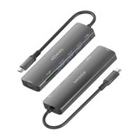 Miniatura 4 de USB-C DOCK AISENS 7 EN 1 USB-C A HDMI 3XUSB-A USB-C PD 100W SD MICRO SD