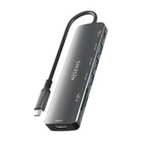 Miniatura 9 de USB-C DOCK AISENS 7 EN 1 USB-C A HDMI 3XUSB-A USB-C PD 100W SD MICRO SD