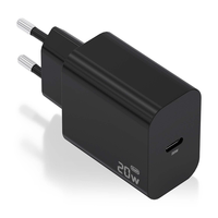 Miniatura 1 de CARGADOR AISENS GAN 20W 1XUSB-C PD3.0 NEGRO