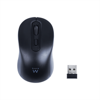 Miniatura 1 de RATON EWENT EW3218 800/1200/1600DPI INALAMBRICO 4 BOTONES NEGGRO