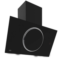 Miniatura 1 de CAMPANA CHIMENEA NODOR NORBREEZE CIRCUM 90 DB NMOTION ANCHO 89,8 CM NEGRA