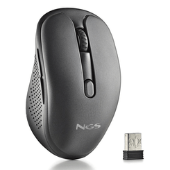 RATON NGS EVO SPOOK 1600DPI INALAMBRICO USB-A NEGRO