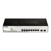 Miniatura 1 de D-Link DGS-1210-10P/E Switch 8xGB PoE 2xSFP