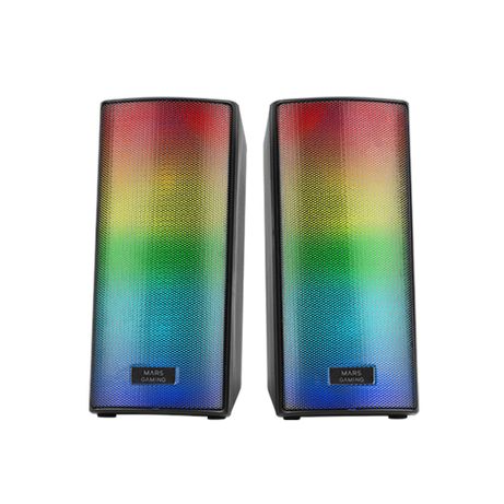 ALTAVOCES 2.0 BLUETOOTH MARS GAMING MSRGB2 15W BT 5.3 JACK 3.5mm RGB CAJA DE CONTROL MicroSD NEGRO - Imagen 3 de 3 ALTAVOCES 2.0 BLUETOOTH MARS GAMING MSRGB2 15W BT 5.3 JACK 3.5mm RGB CAJA DE CONTROL MicroSD NEGRO - Imagen 3 de 3
