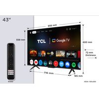 Miniatura 3 de TCL 43" P7K 43P7K QLED 4K Ultra HD