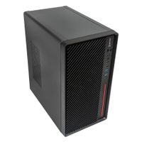 Miniatura 3 de UNYKA  Caja Micro ATX NUMEN 300 PRO  Negro, Rojo