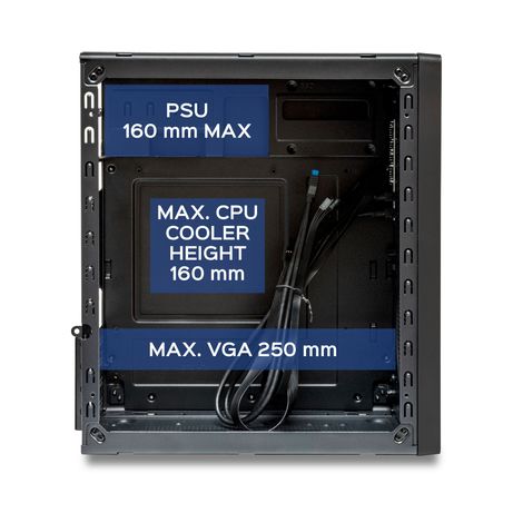 UNYKA Caja Micro ATX NUMEN 300 PRO Negro, Rojo - Imagen 9 de 10 UNYKA Caja Micro ATX NUMEN 300 PRO Negro, Rojo - Imagen 9 de 10