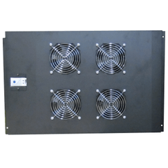 WP FAN TRAY FOR RNA (800 DEPTH)  WITH 4 FANS AND THERMOSTAT, BLACK  (WPN-ACS-N080-4)
