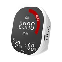 Miniatura 4 de LEOTEC MEDIDOR DE CO2 CON SENSOR NDIR Infrarrojos (Pantalla LCD -Temperatura-Humedad-Bateria 1600mAh)