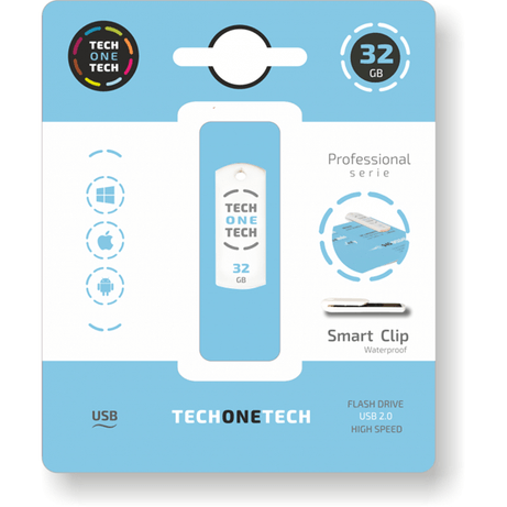 TECH ONE TECH Pro Smart Cliptech 32 Gb Slim - Imagen 1 de 4 TECH ONE TECH Pro Smart Cliptech 32 Gb Slim - Imagen 1 de 4