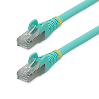 Miniatura 1 de 5m LSZH CAT6a Ethernet Cable - Aqua