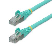 Miniatura 2 de 2m LSZH CAT6a Ethernet Cable - Aqua