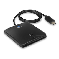 Miniatura 1 de MULTILECTOR EXTERNO USB-C EWENT DNI-E NEGRO