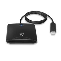 Miniatura 3 de MULTILECTOR EXTERNO USB-C EWENT DNI-E NEGRO
