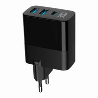 Miniatura 10 de CARGADOR RAPIDO USB GEMBIRD GAN DE 3 PUERTOS Y 30 W, LCD, NEGRO