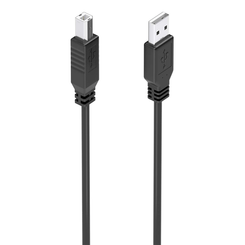 AISENS Cable USB 2 0 con Amplificador  Tipo A M B M  Negro  10m