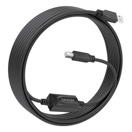 AISENS Cable USB 2 0 con Amplificador Tipo A M B M Negro 10m - Imagen 3 de 6 AISENS Cable USB 2 0 con Amplificador Tipo A M B M Negro 10m - Imagen 3 de 6