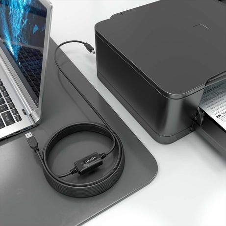 AISENS Cable USB 2 0 con Amplificador Tipo A M B M Negro 10m - Imagen 5 de 6 AISENS Cable USB 2 0 con Amplificador Tipo A M B M Negro 10m - Imagen 5 de 6
