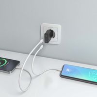 Miniatura 6 de CARGADOR AISENS GAN ULTRA DELGADO 30W 2XUSB-C PD3.0 QC4.0 NEGRO