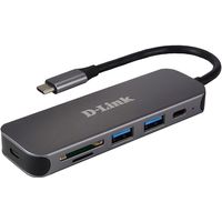 Miniatura 2 de D-Link DUB-2325 5-in-1 USB-C Hub Card Reader
