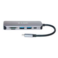 Miniatura 3 de D-Link DUB-2325 5-in-1 USB-C Hub Card Reader