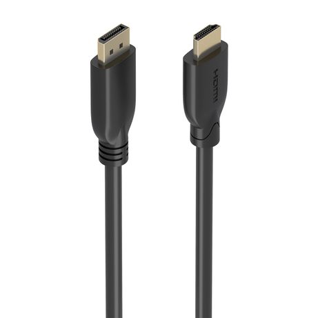 AISENS A125 0920 adaptador de cable de v deo 5 m DisplayPort HDMI Negro - Imagen 2 de 6 AISENS A125 0920 adaptador de cable de v deo 5 m DisplayPort HDMI Negro - Imagen 2 de 6