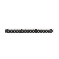 Miniatura 2 de PATCH PANEL LANBERG 24 PUERTOS 1U 19" CAT.6 SFTP NEGRO