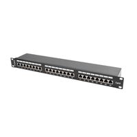 Miniatura 3 de PATCH PANEL LANBERG 24 PUERTOS 1U 19" CAT.6 SFTP NEGRO