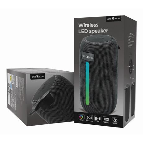 ALTAVOZ PORTATIL GEMBIRD 8W BT LED RGB NEGRO - Imagen 8 de 8 ALTAVOZ PORTATIL GEMBIRD 8W BT LED RGB NEGRO - Imagen 8 de 8