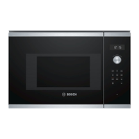 Miniatura 1 de HORNO MICROONDAS INTEGRABLE BOSCH BFL524MS0 SIN GRILL NEGRO