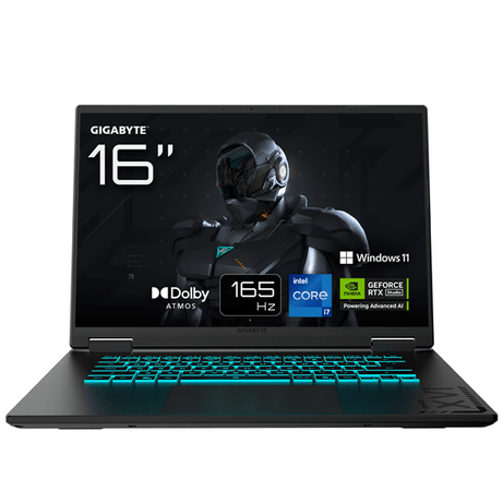 PORTATIL GIGABYTE A16 CWHI3ES864SH I7-13620H RTX5070 32GB 1TB 16" WUXGA W11H - Imagen 1 de 19 PORTATIL GIGABYTE A16 CWHI3ES864SH I7-13620H RTX5070 32GB 1TB 16" WUXGA W11H - Imagen 1 de 19