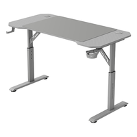 Miniatura 1 de MESA MARS GAMING MGD ERGO 120 REGULABLE EN ALTURA TABLERO BLANCO 120x60 CHASIS DE ACERO ALF. XXL