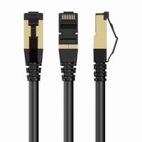 Miniatura 2 de CABLE RED S-FTP GEMBIRD  CAT 8 LSZH NEGRO 0,5 M