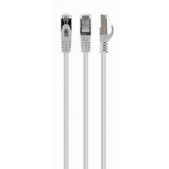 CABLE RED S-FTP GEMBIRD  CAT 6A LSZH BLANCO 0,25 M