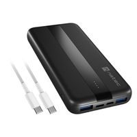 Miniatura 2 de POWERBANK NATEC TREVI SLIM QV2 10000MAH 2XUSB-A 18W + 1XUSB-C 20W + CABLE USB-C
