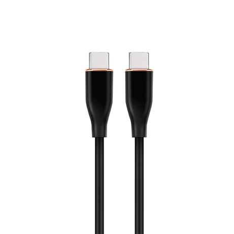 CABLE DE CARGA Y DATOS GEMBIRD (PD) TIPO-C SILICONA ALTA CALIDAD 1,5M NEGRO - Imagen 1 de 3 CABLE DE CARGA Y DATOS GEMBIRD (PD) TIPO-C SILICONA ALTA CALIDAD 1,5M NEGRO - Imagen 1 de 3