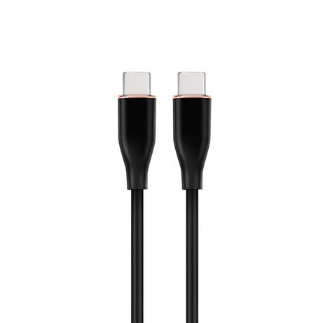 CABLE DE CARGA Y DATOS GEMBIRD (PD) TIPO-C SILICONA ALTA CALIDAD 1,5M NEGRO - Imagen 3 de 3 CABLE DE CARGA Y DATOS GEMBIRD (PD) TIPO-C SILICONA ALTA CALIDAD 1,5M NEGRO - Imagen 3 de 3
