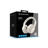 Miniatura 5 de HEADSET BLUETOOTH CONCEPTRONIC PARRIS03C CARGA USB-C BATERIA 30h ENTRADA 1xJACK 3.5 PLEGABLE BLANCO