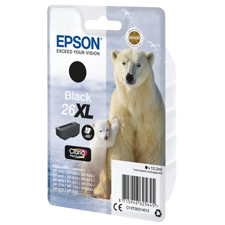 CARTUCHO EPSON NEGRO ALTA CAPACIDAD XP-605 C13T26214012 - Imagen 3 de 3 CARTUCHO EPSON NEGRO ALTA CAPACIDAD XP-605 C13T26214012 - Imagen 3 de 3