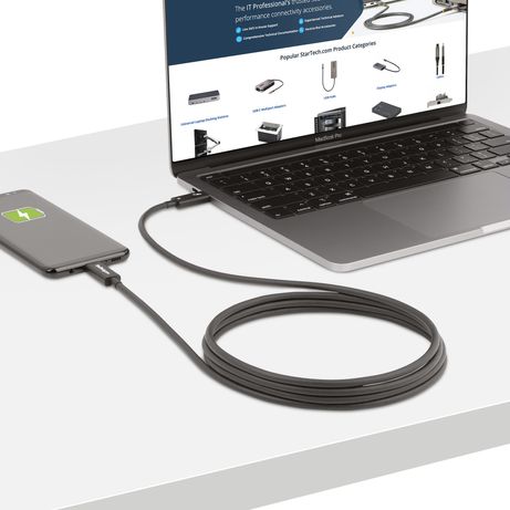6ft Thunderbolt 4 Cable 40Gbps 100W - Imagen 10 de 10 6ft Thunderbolt 4 Cable 40Gbps 100W - Imagen 10 de 10