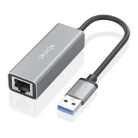 Miniatura 7 de AISENS Conversor USB 3 0 a ethernet Gigabit 10 100 1000 Mbps  Gris  15cm