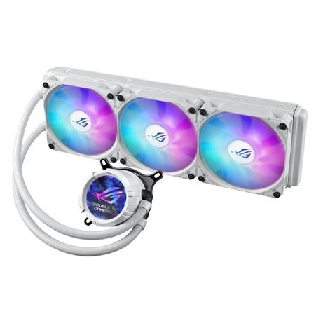 SISTEMA DE REFRIGERACION LIQUIDA ASUS PARA CPU ROG STRIX LC III 360 ARGB LCD WHT - Imagen 2 de 12 SISTEMA DE REFRIGERACION LIQUIDA ASUS PARA CPU ROG STRIX LC III 360 ARGB LCD WHT - Imagen 2 de 12