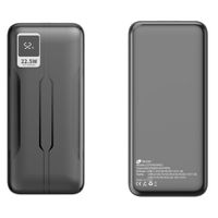 Miniatura 3 de LEOTEC POWERBANK 20000mAh 22,5W PD20W Carga rapida Negro (1 salida USB-C + 2 salidas USB-A, incluye cable USB-A a USB-C de 22,5W)