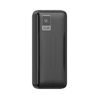 Miniatura 4 de LEOTEC POWERBANK 20000mAh 22,5W PD20W Carga rapida Negro (1 salida USB-C + 2 salidas USB-A, incluye cable USB-A a USB-C de 22,5W)