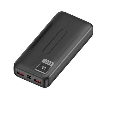 LEOTEC POWERBANK 20000mAh 22,5W PD20W Carga rapida Negro (1 salida USB-C + 2 salidas USB-A, incluye cable USB-A a USB-C de 22,5W) - Imagen 7 de 17 LEOTEC POWERBANK 20000mAh 22,5W PD20W Carga rapida Negro (1 salida USB-C + 2 salidas USB-A, incluye cable USB-A a USB-C de 22,5W) - Imagen 7 de 17