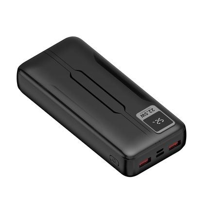 LEOTEC POWERBANK 20000mAh 22,5W PD20W Carga rapida Negro (1 salida USB-C + 2 salidas USB-A, incluye cable USB-A a USB-C de 22,5W) - Imagen 13 de 17 LEOTEC POWERBANK 20000mAh 22,5W PD20W Carga rapida Negro (1 salida USB-C + 2 salidas USB-A, incluye cable USB-A a USB-C de 22,5W) - Imagen 13 de 17