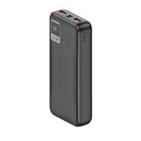 Miniatura 14 de LEOTEC POWERBANK 20000mAh 22,5W PD20W Carga rapida Negro (1 salida USB-C + 2 salidas USB-A, incluye cable USB-A a USB-C de 22,5W)